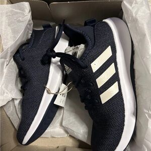 Adidas Kids Sneakers in Navy and White